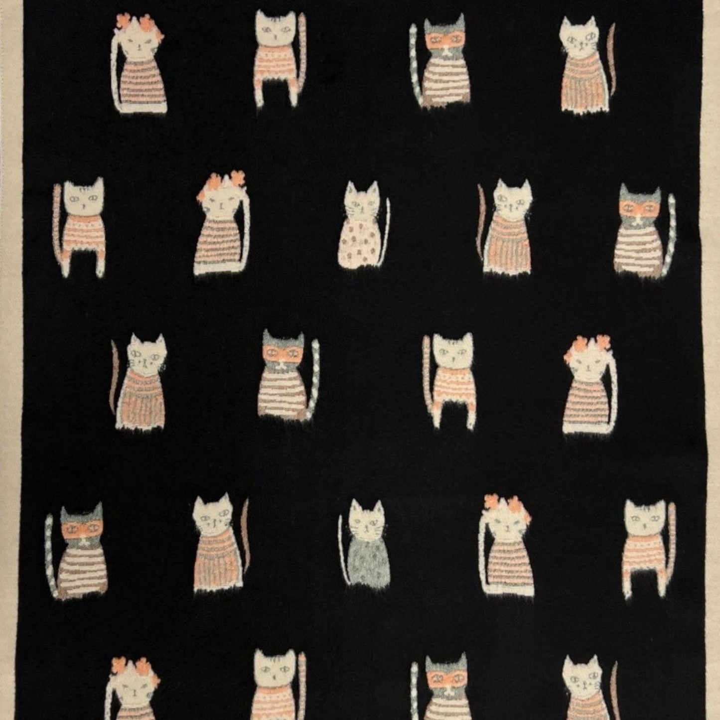 
                  
                    Cat Print Cashmere Blend Scarf
                  
                