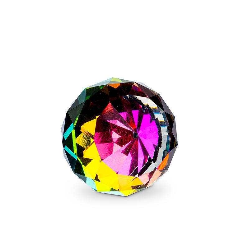 Crystal Cut Prism Ball - 1