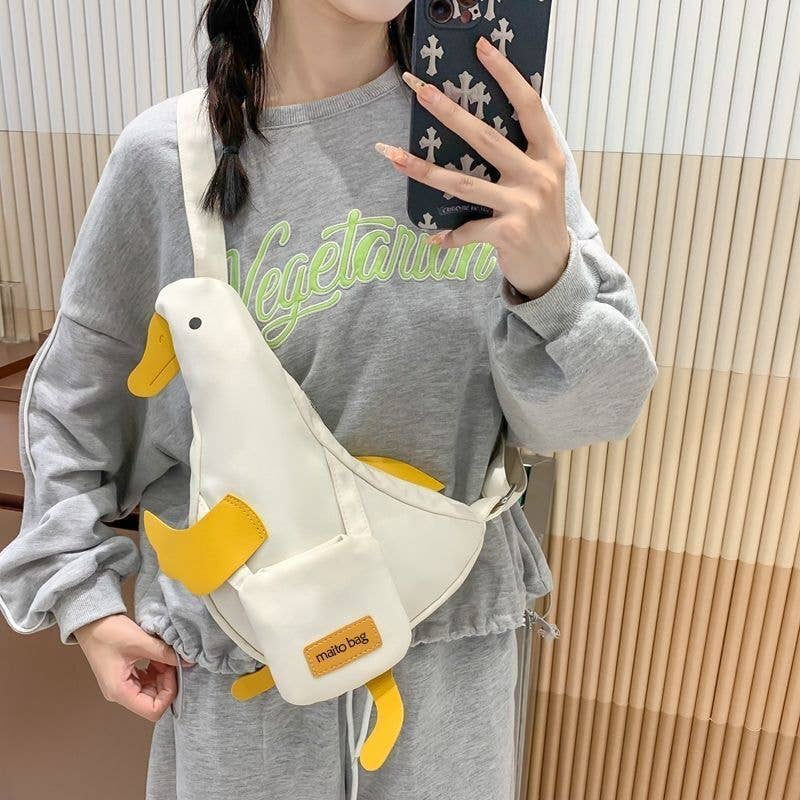 
                  
                    Canvas Duck Sling Bag
                  
                