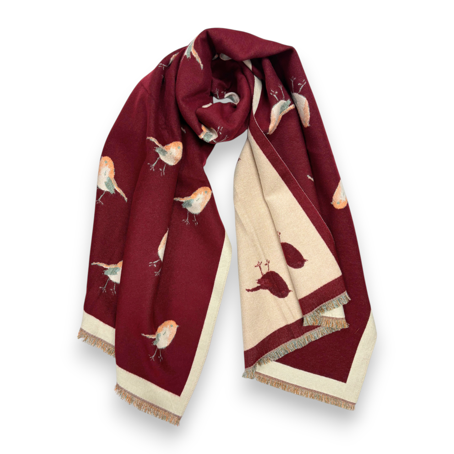 
                  
                    Robin Reversible Cashmere Blend Scarf
                  
                