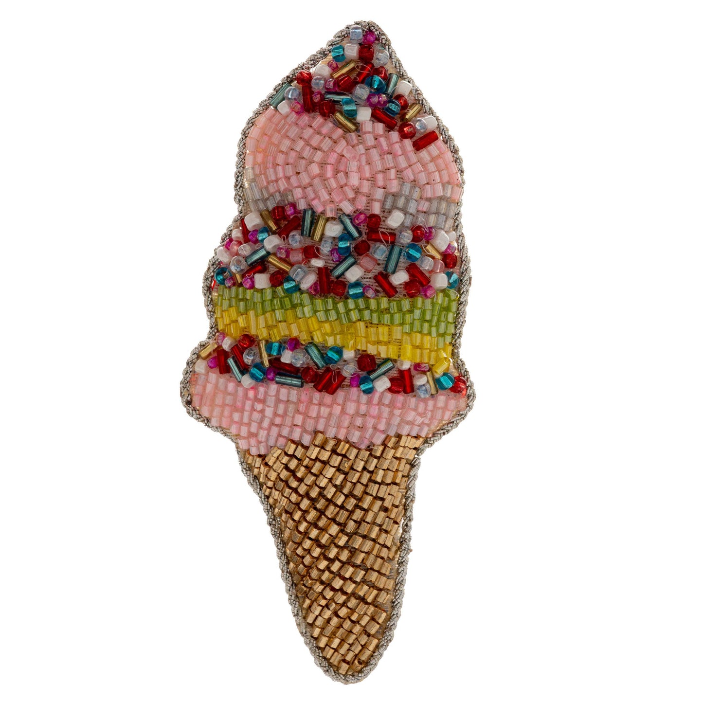 
                  
                    Ice Cream Cone Beaded Ornament
                  
                
