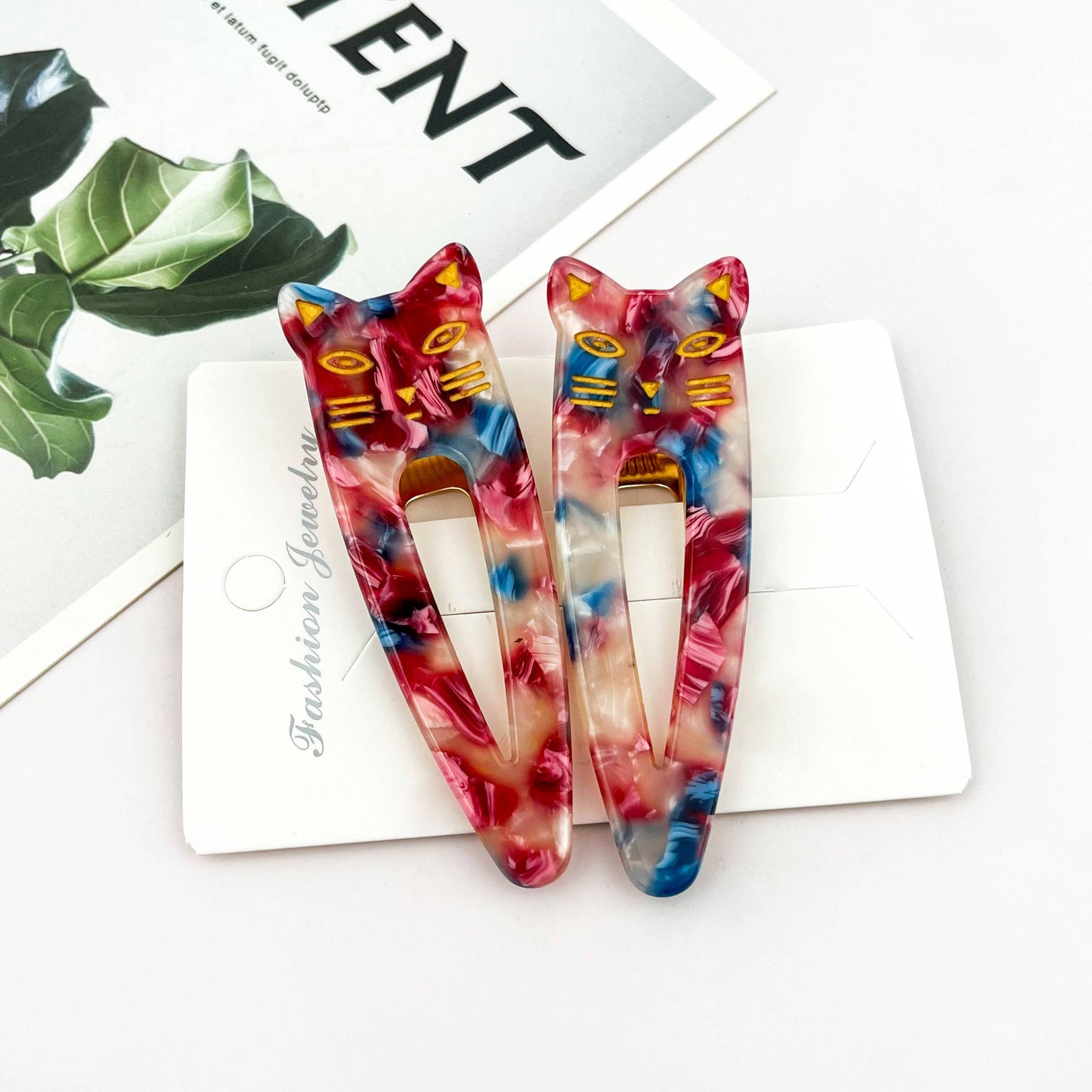 
                  
                    Cat Alligator Hair Clips
                  
                