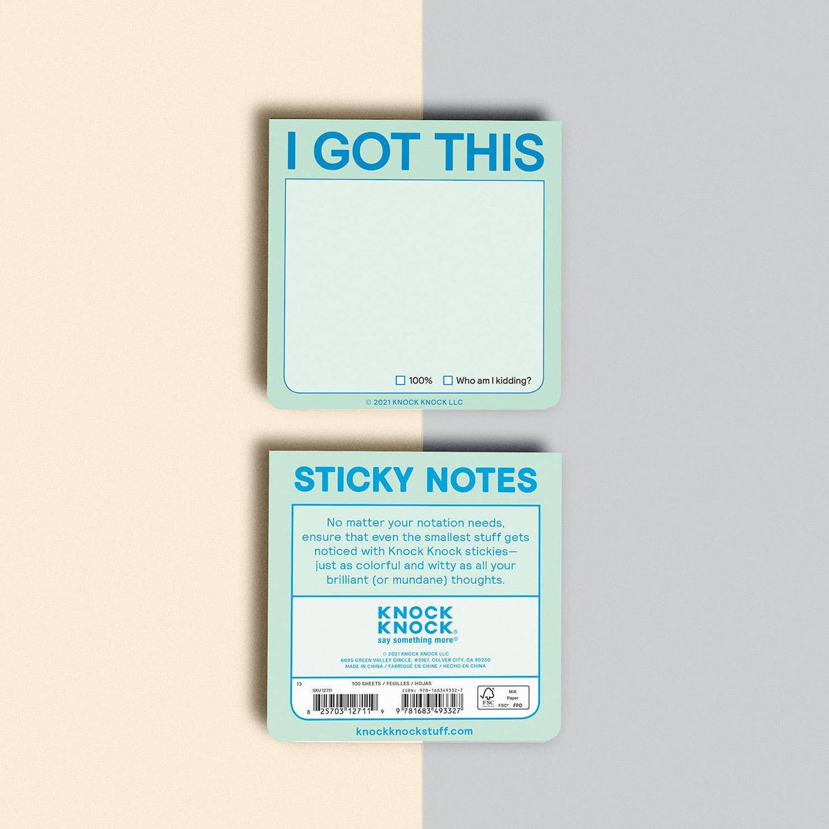 
                  
                    I Got This: 3"3" Sticky Note
                  
                