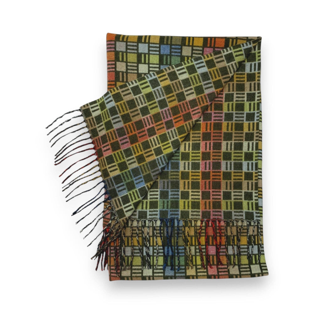 
                  
                    Cube Pattern Cashmere Blend Winter Scarf
                  
                