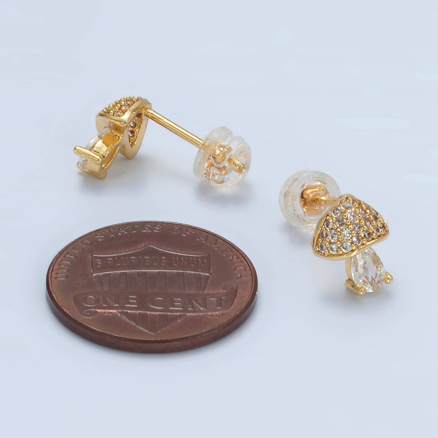 
                  
                    Micro Paved CZ Mushroom Studs
                  
                
