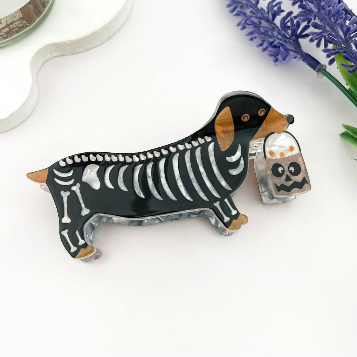 
                  
                    Halloween Dachshunds Hair Claws
                  
                