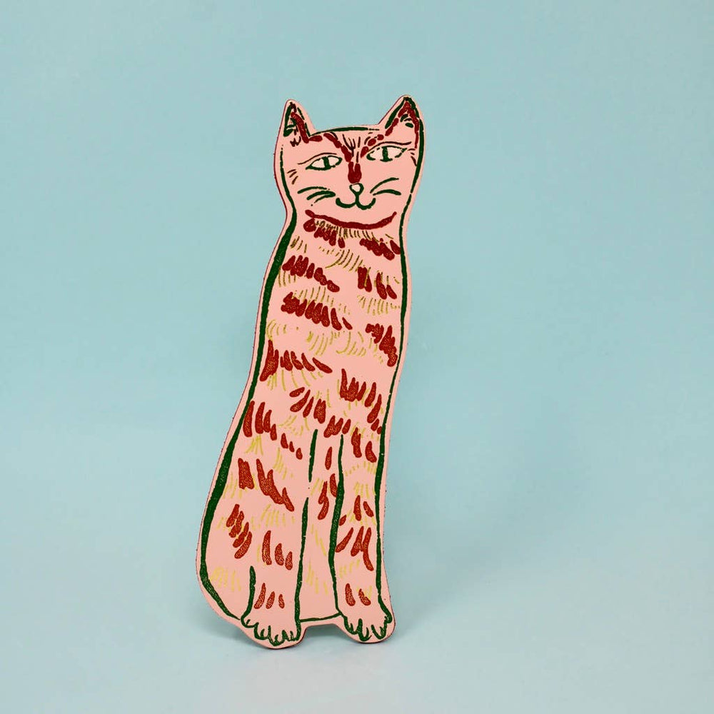 
                  
                    Cat Tails Leather Bookmark
                  
                