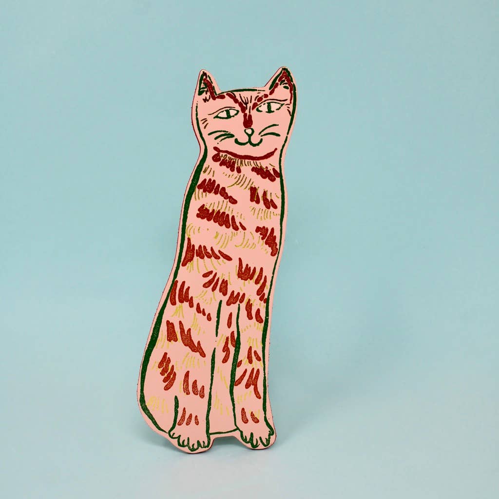 
                  
                    Cat Tails Leather Bookmark
                  
                