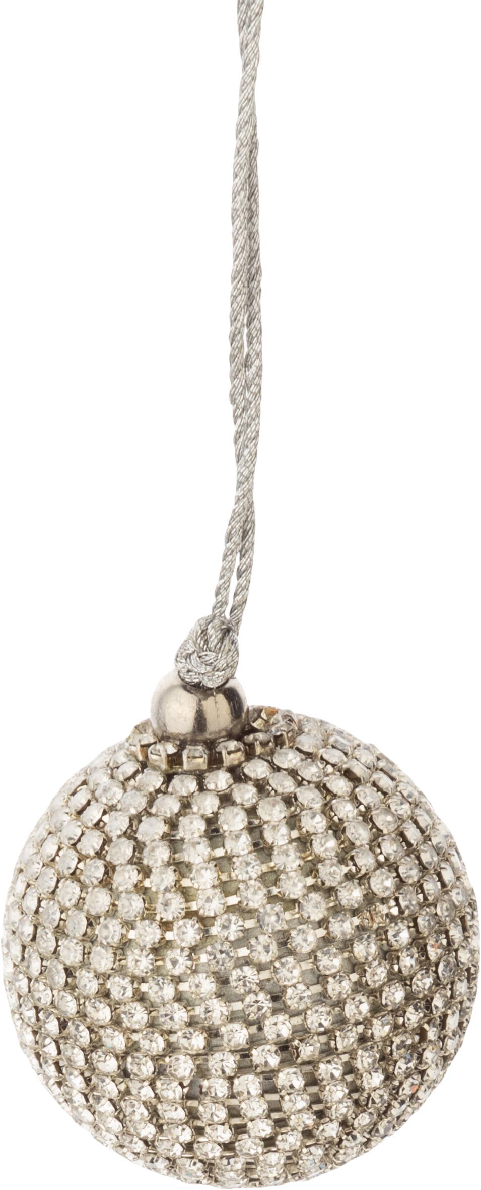 Rhinestone Orb Ornament