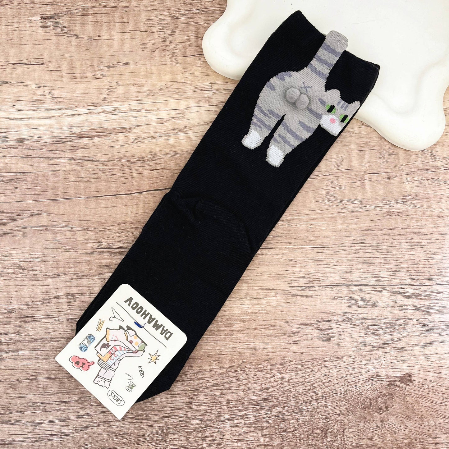 
                  
                    Cat Booty Mid-Calf Socks
                  
                