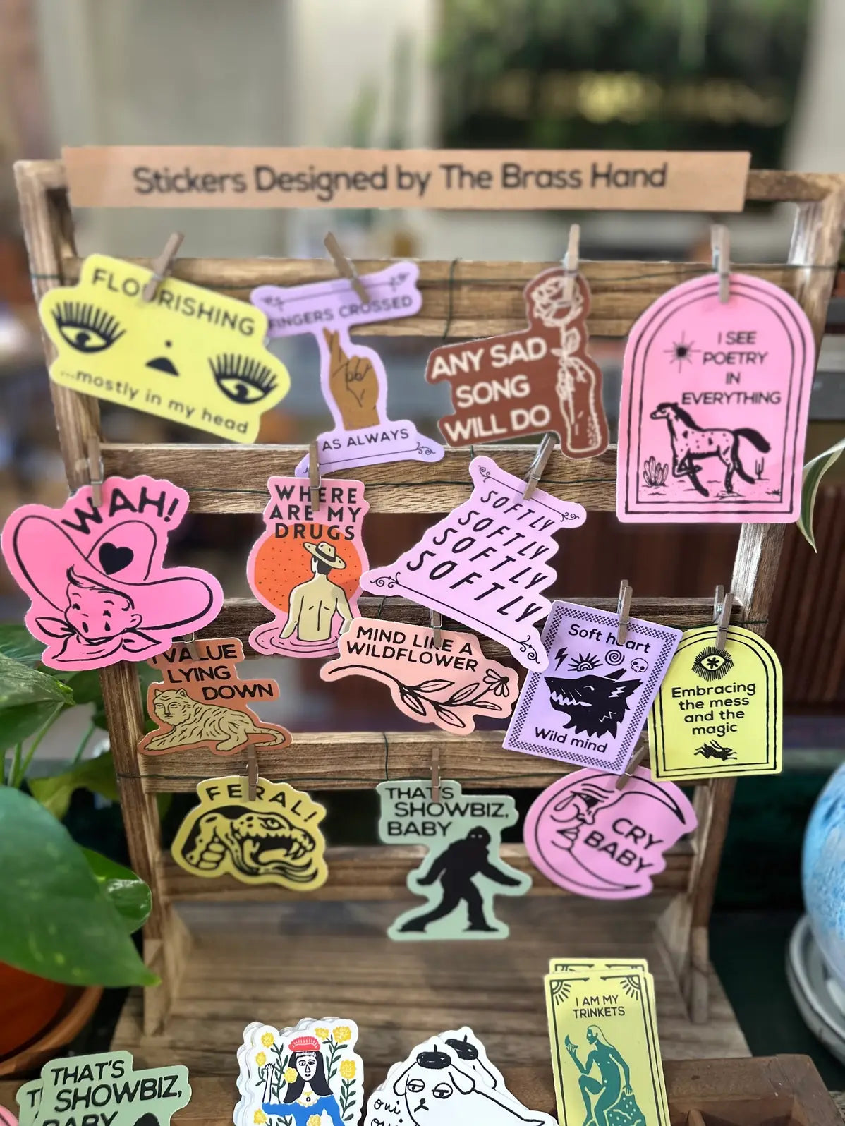 
                  
                    "That's Showbiz, Baby" Sasquatch Vinyl Sticker
                  
                