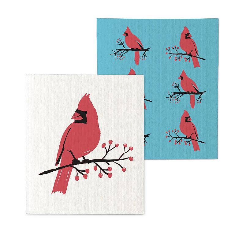 Cardinals Swedish Dishcloths