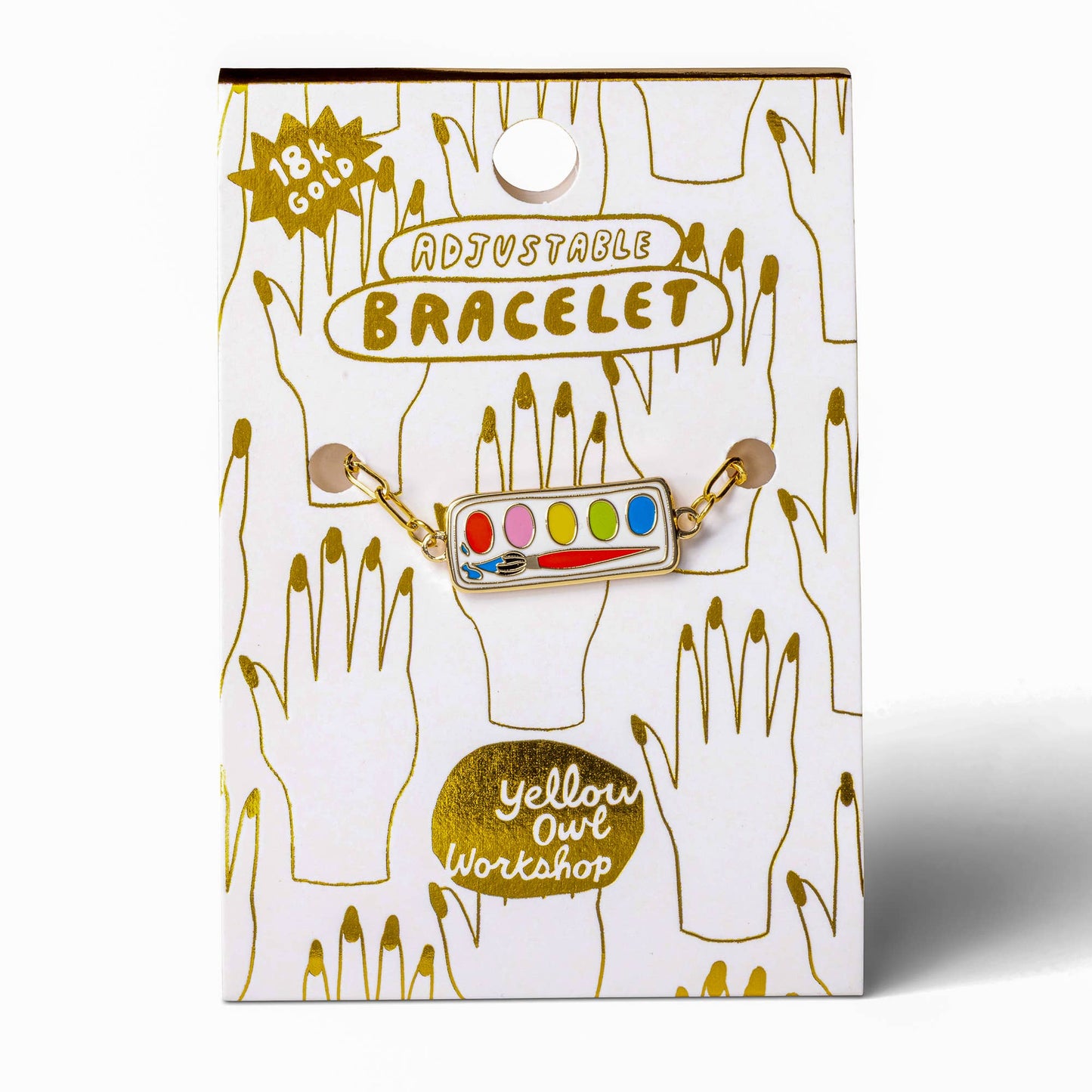 
                  
                    Paint Set Charm Bracelet by Yellow Owl
                  
                