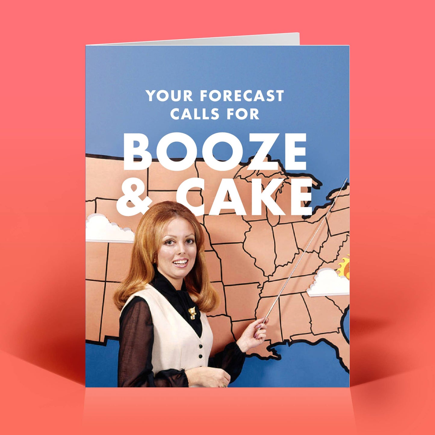 
                  
                    Booze & Cake Forecast Girl Card
                  
                