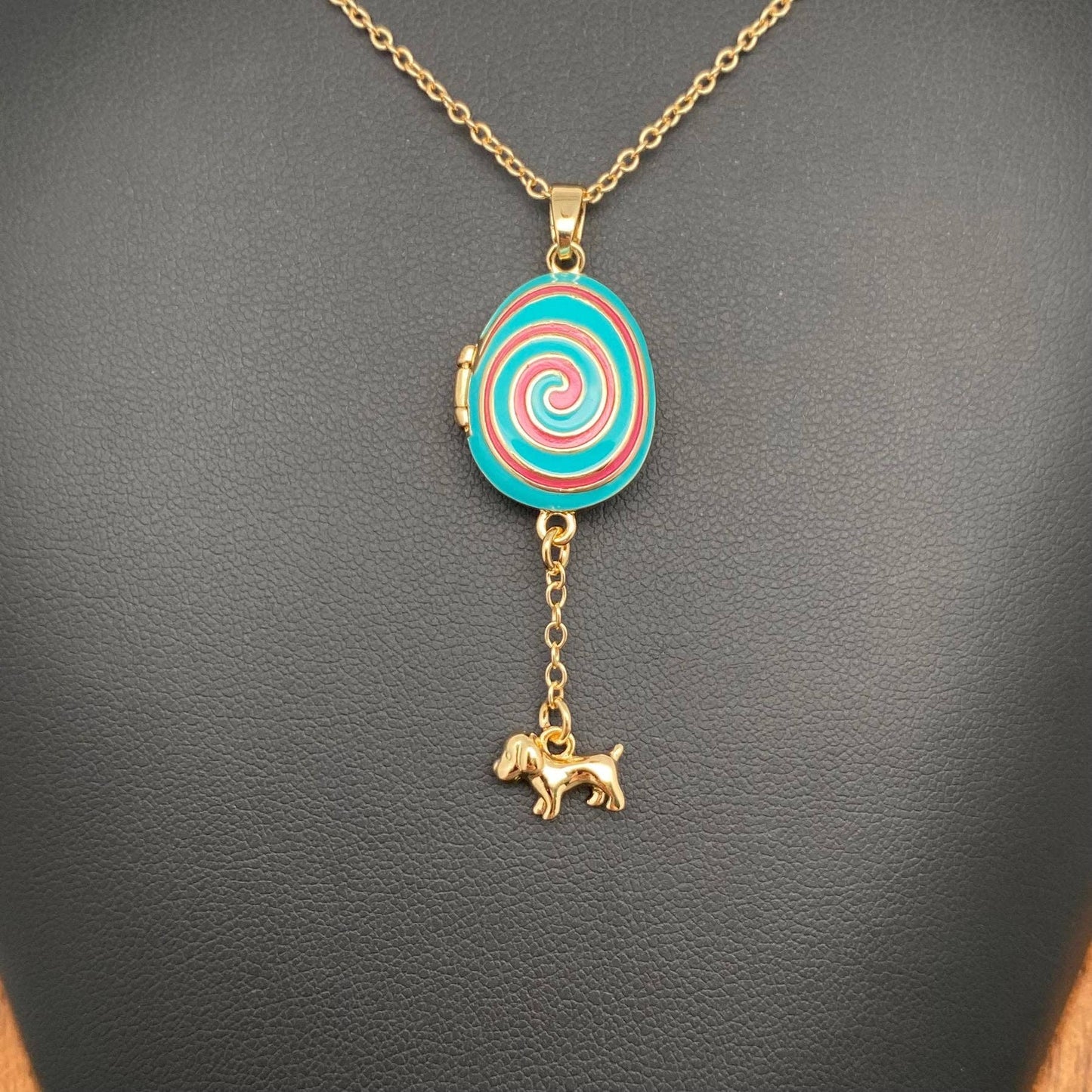 
                  
                    Novelty Locket Charm Necklace
                  
                
