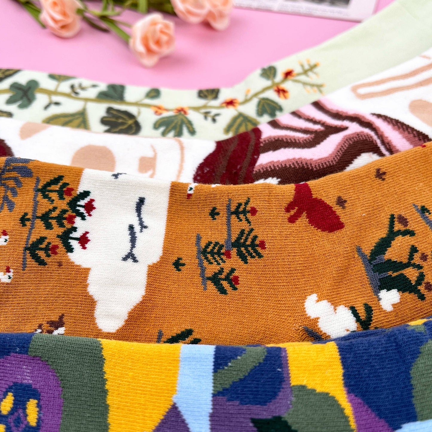 
                  
                    Artsy Oil Painting Mid-Calf Socks
                  
                