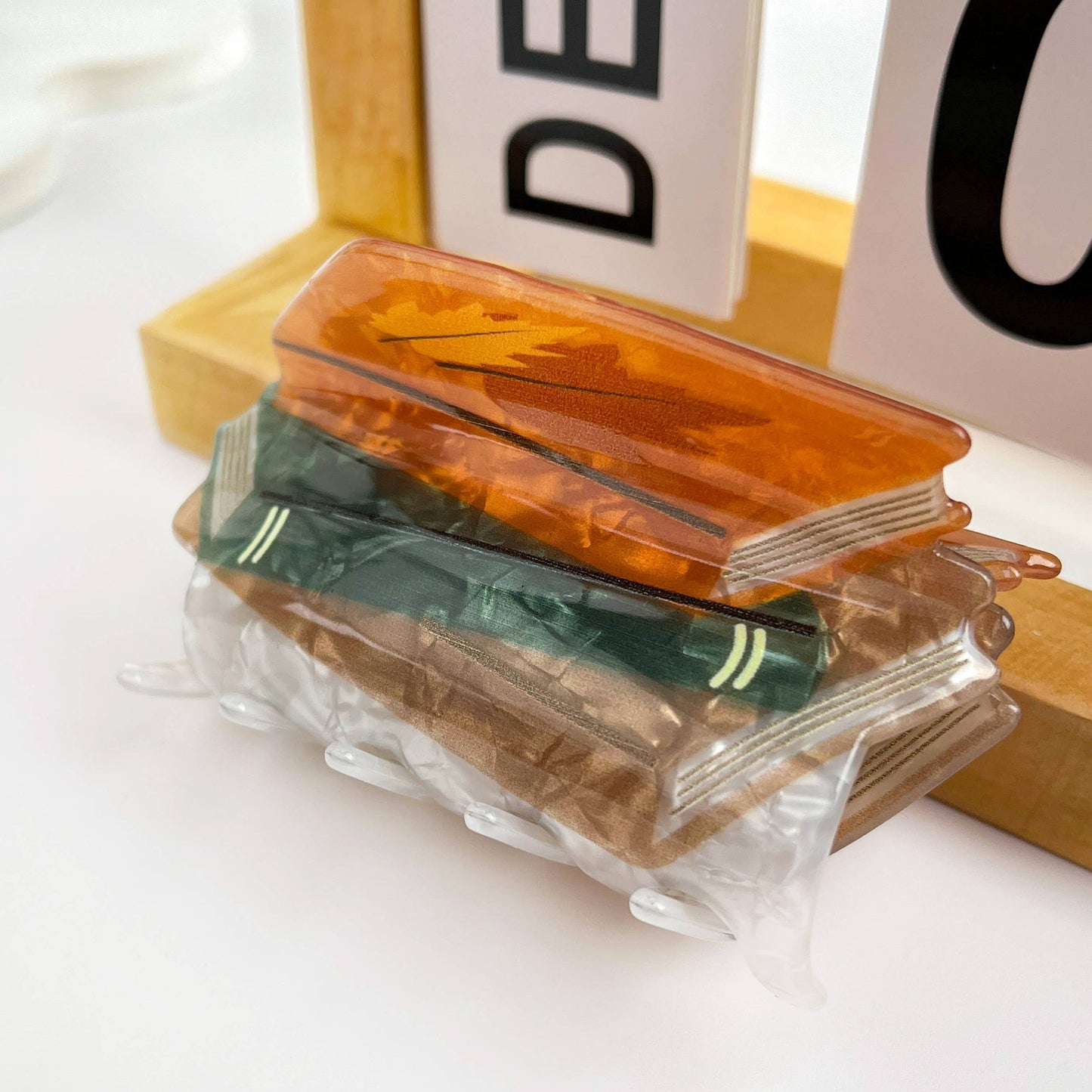 
                  
                    Book Short Stack Hair Claw
                  
                