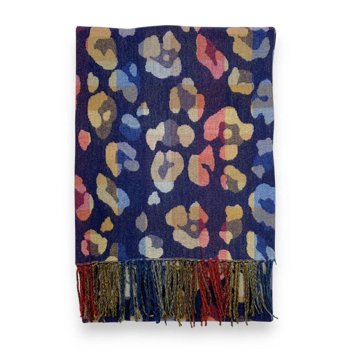 
                  
                    Colour Play Leopard Cashmere Blend Winter Scarf
                  
                