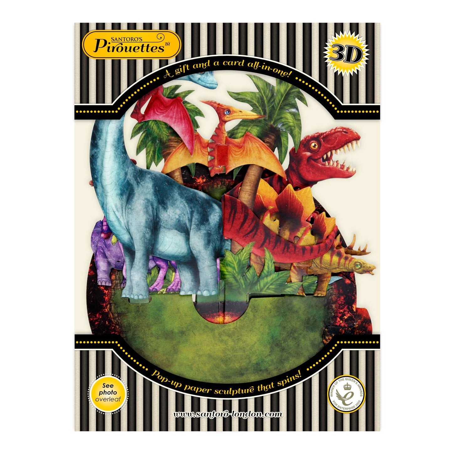
                  
                    Dinosaurs 3D Greeting Card
                  
                