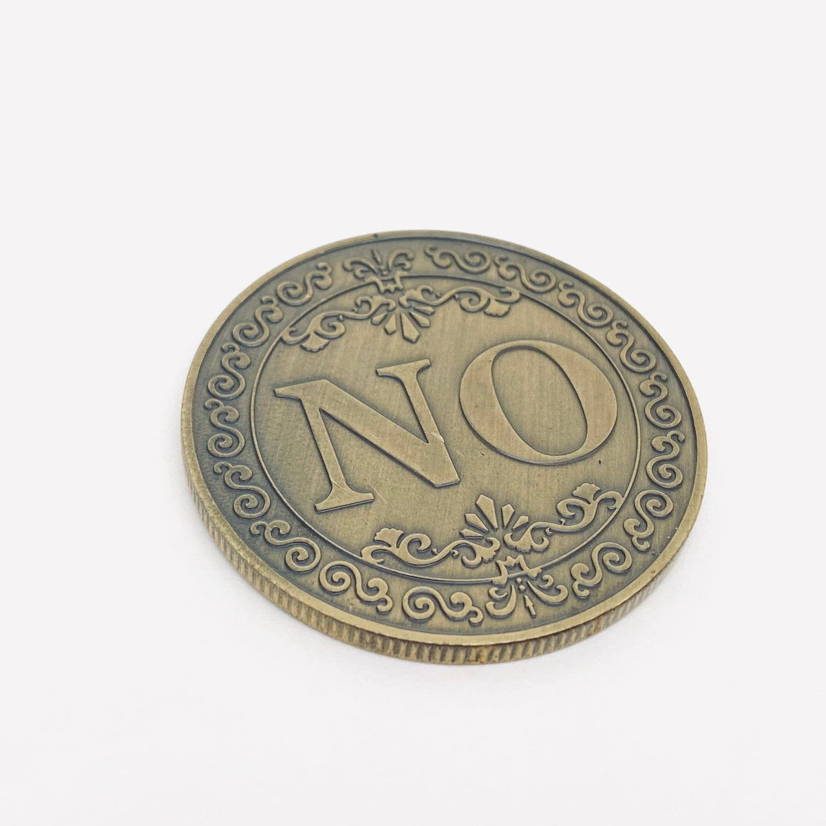 
                  
                    YES or NO Sided Plated Flip Coins
                  
                