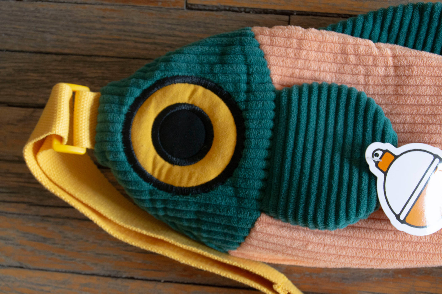 
                  
                    The Fish Bag | Coral + Dark Green
                  
                