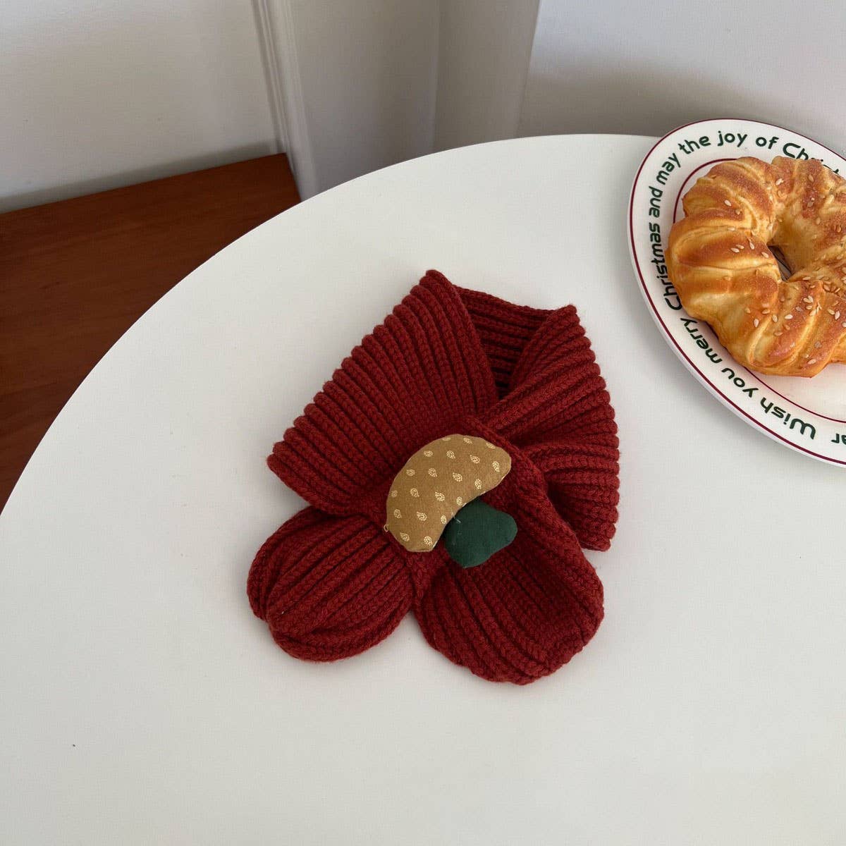 
                  
                    Kids Mushroom Knit Neck Scarf
                  
                