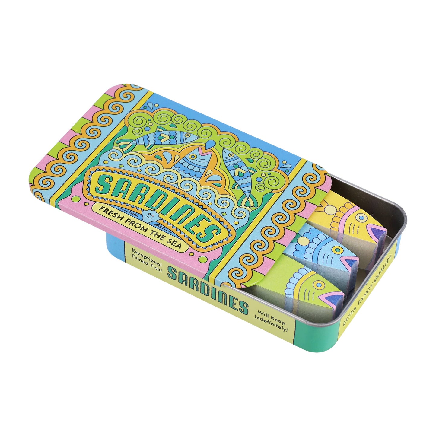 
                  
                    Sardines Can Fishy Sticky Notes
                  
                