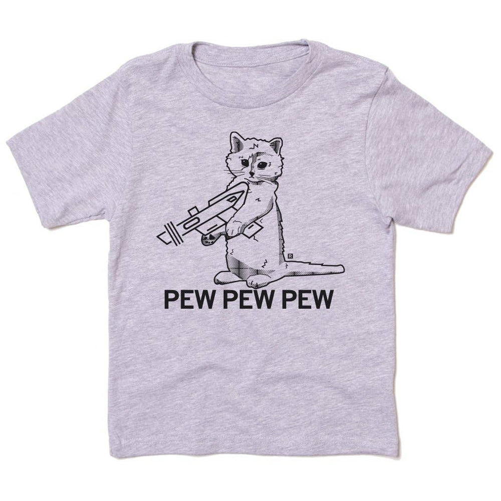 Pew Pew Pew Grey Kids