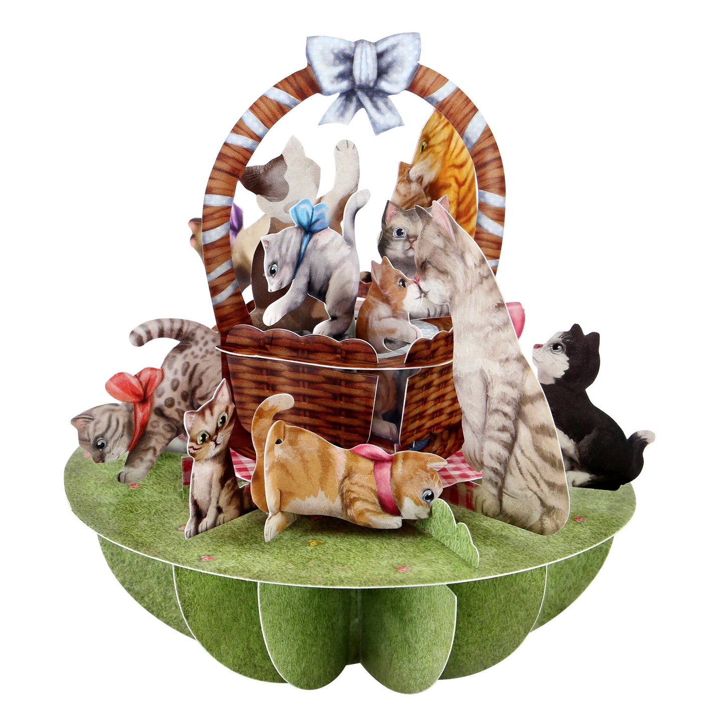 
                  
                    Basket of Kittens 3D Greeting Card
                  
                