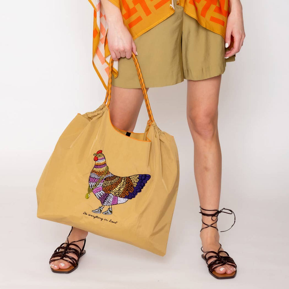 
                  
                    Blingy Rooster Canvas Tote
                  
                