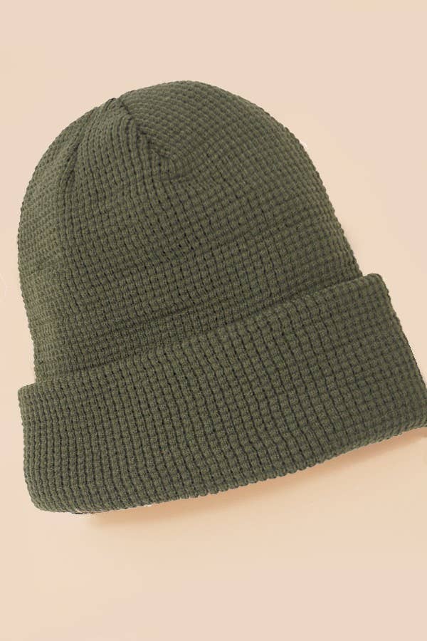 
                  
                    Waffle Knit Beanie
                  
                
