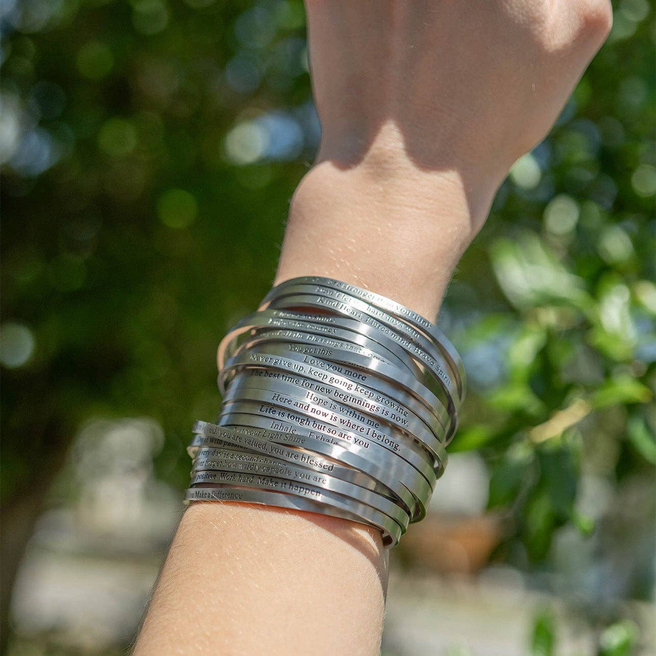 
                  
                    "You Got This" Engraved Cuff Bracelet
                  
                