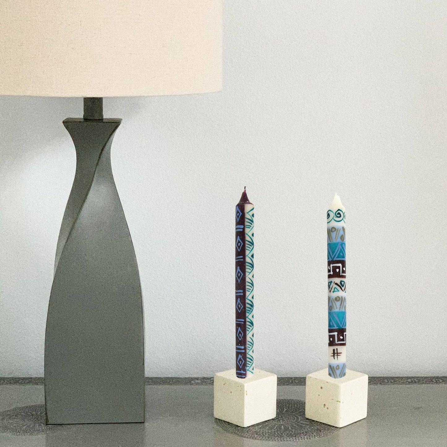 
                  
                    Hand Painted Candlestick Pairs
                  
                