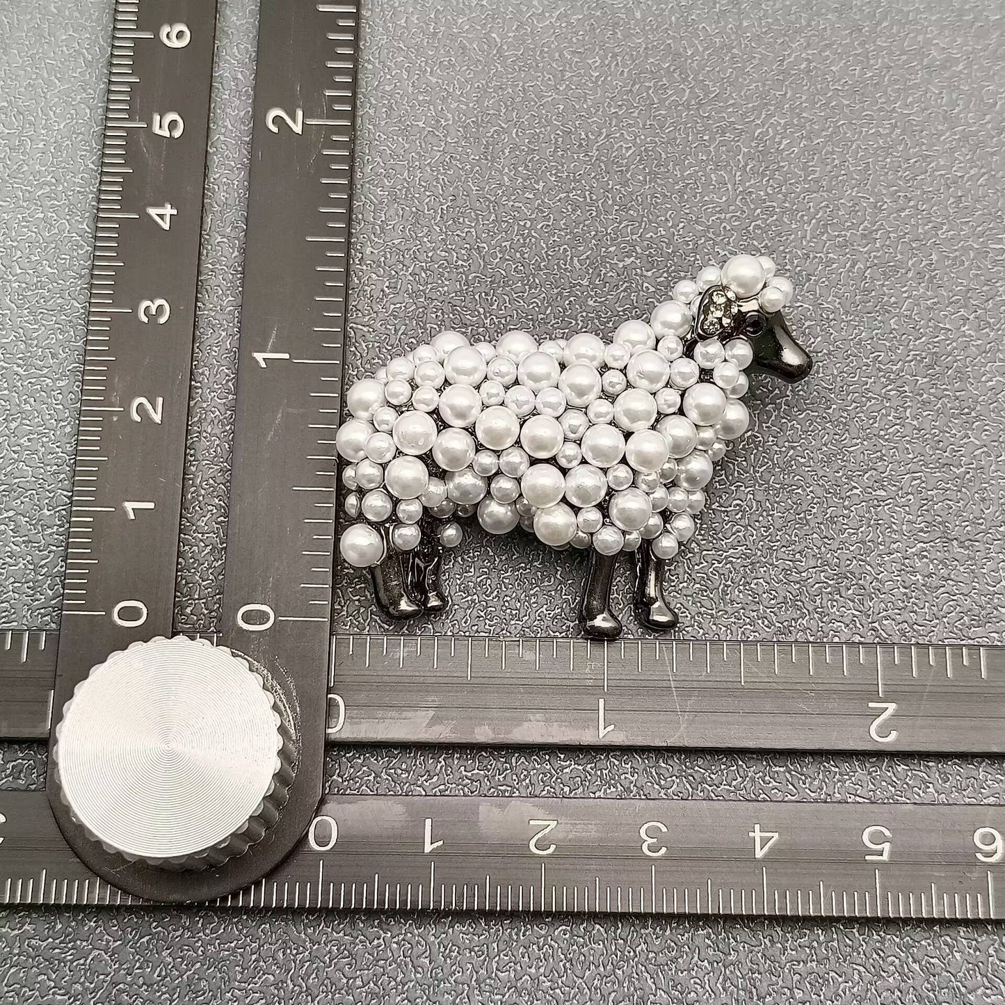 
                  
                    Pearly Sheep Brooch
                  
                