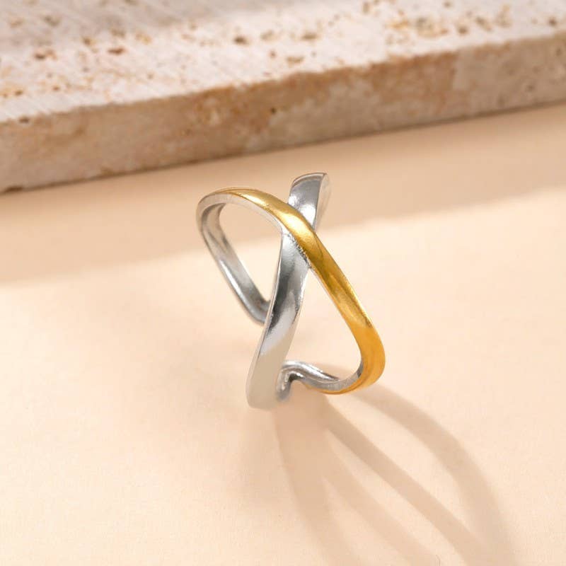 
                  
                    Two Tone Adjustable Rings
                  
                