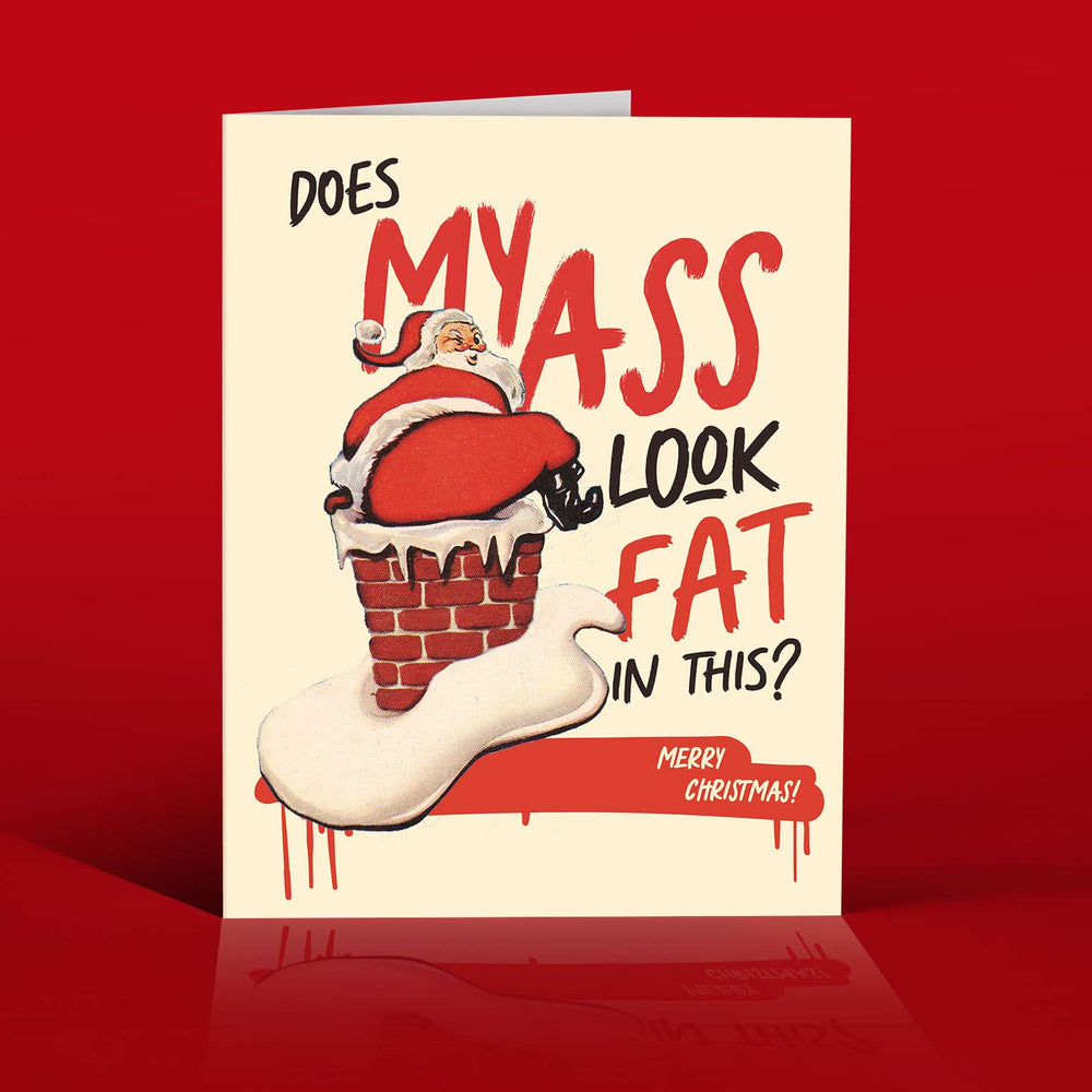Fat Ass Santa Holiday Greetings