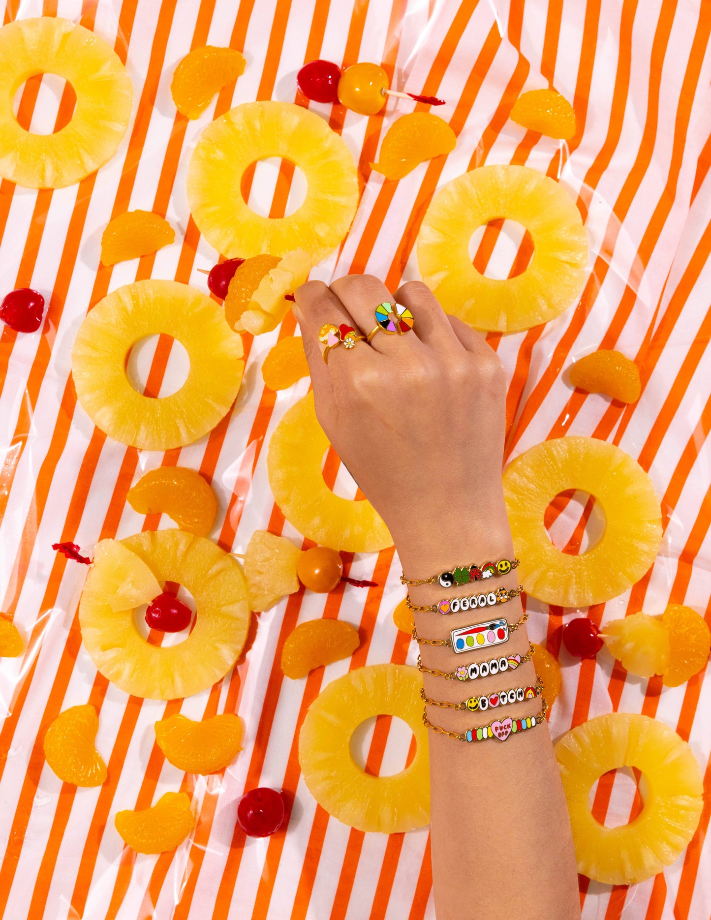 
                  
                    Paint Set Charm Bracelet by Yellow Owl
                  
                