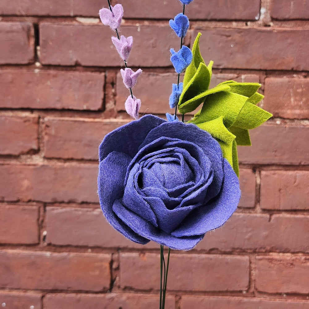 
                  
                    Felt Stem: Petite Lavender
                  
                