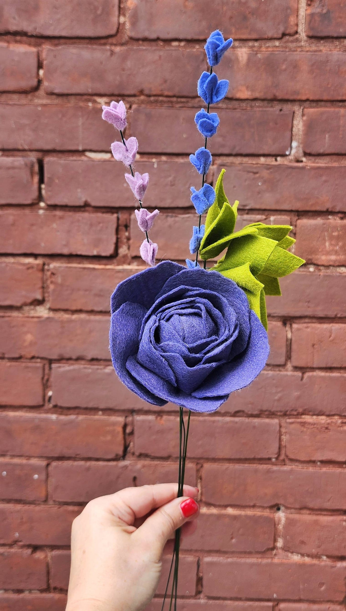 
                  
                    Felt Stem: Petite Lavender
                  
                