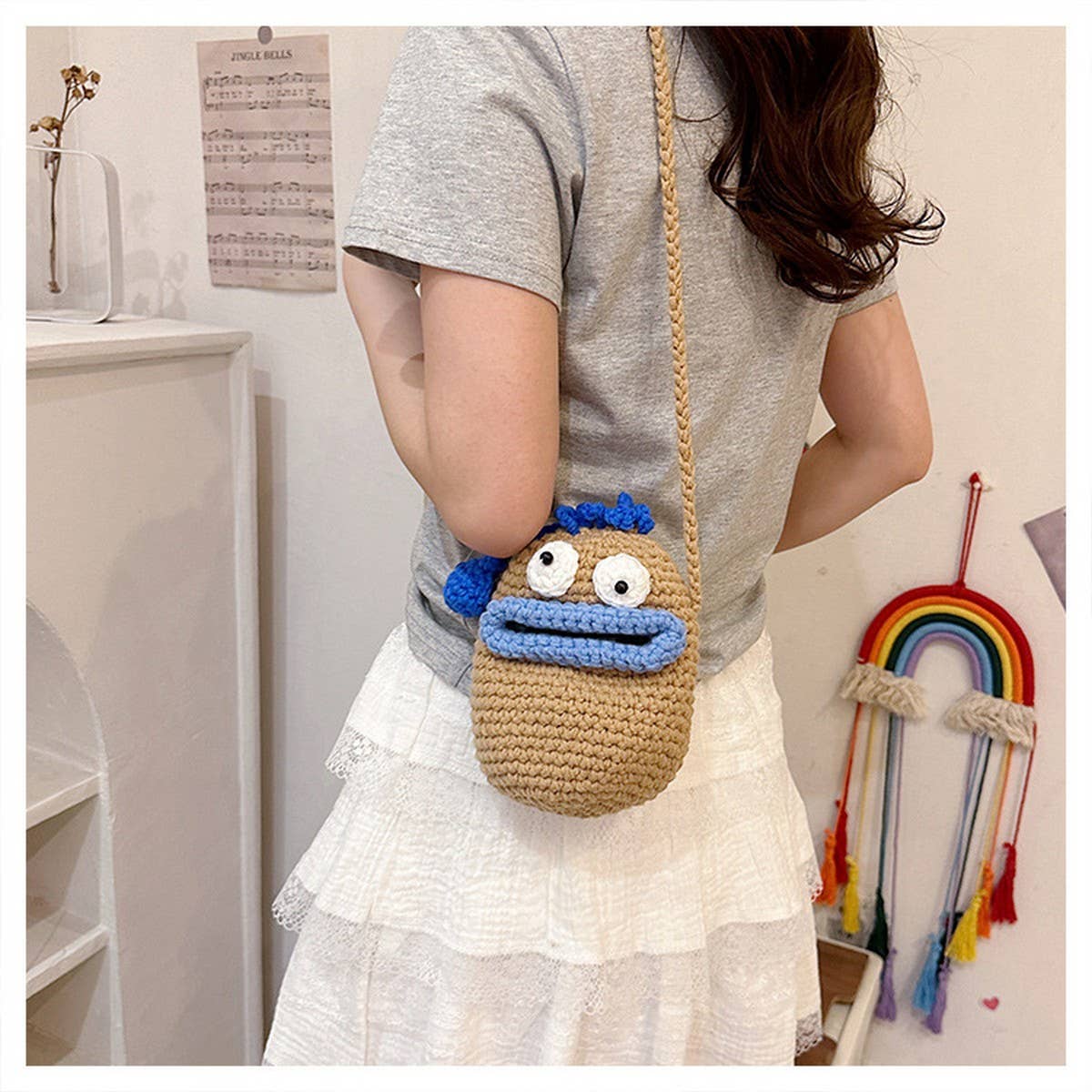 
                  
                    Mouth Monster Crochet Bag
                  
                