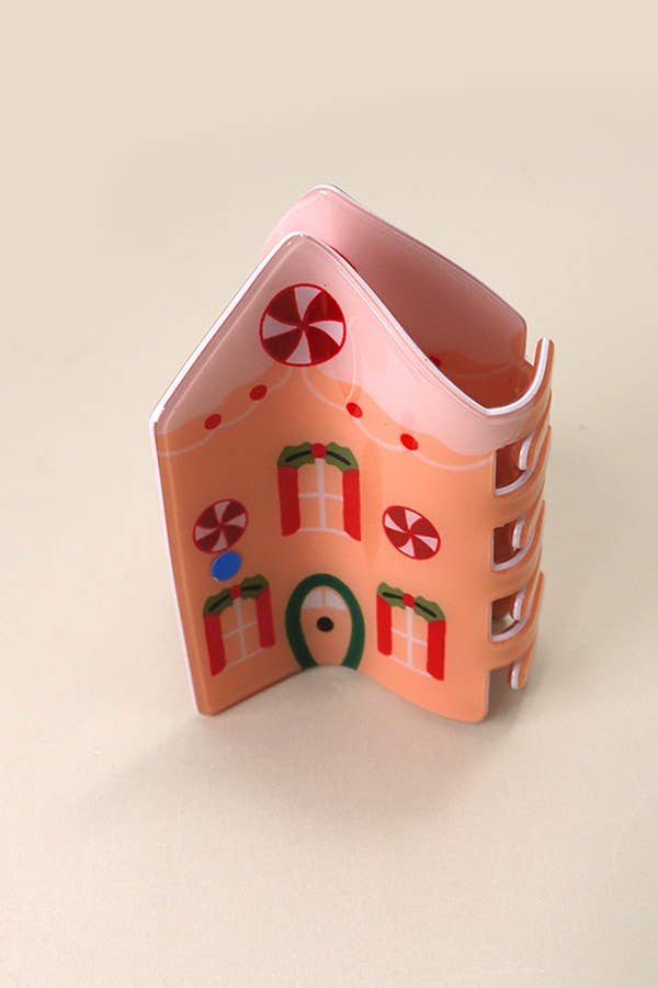 
                  
                    Plaid Holiday House Hair Claw
                  
                