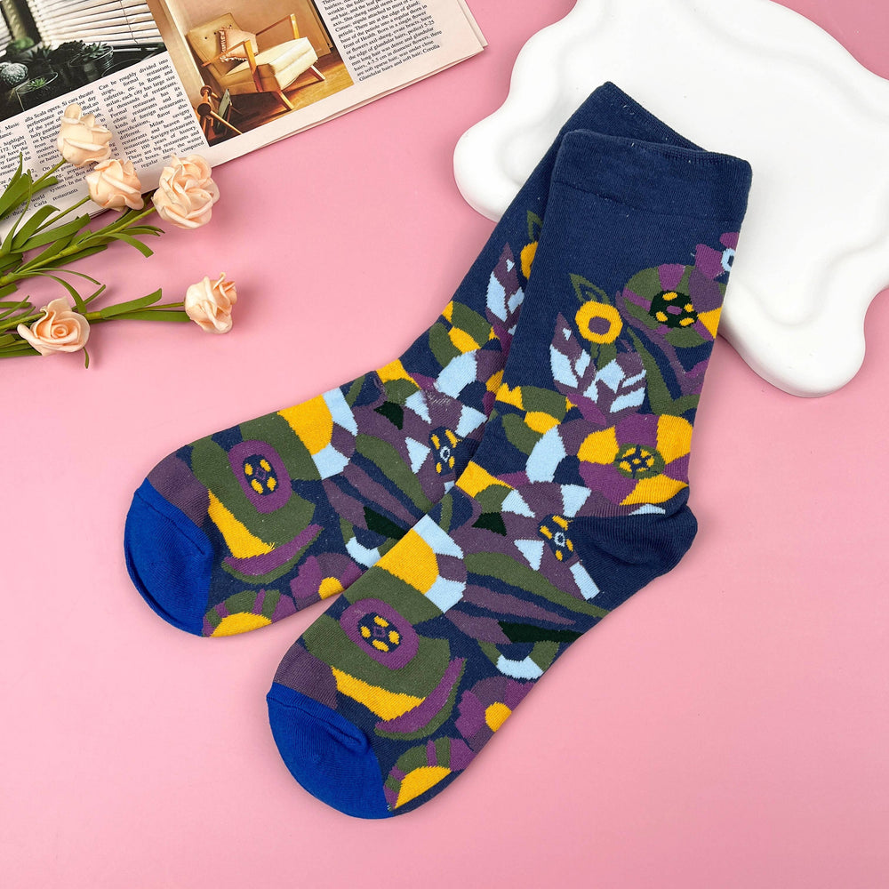 
                  
                    Artsy Oil Painting Mid-Calf Socks
                  
                