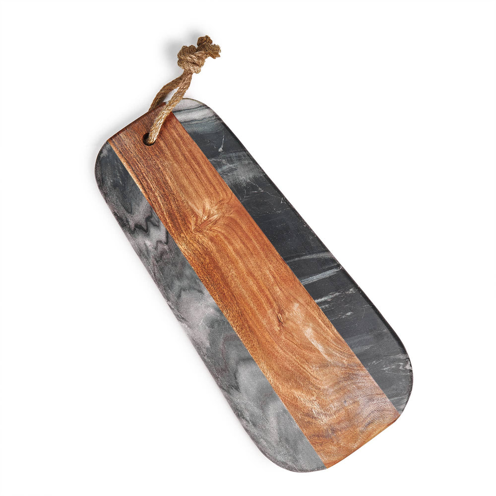 
                  
                    Sulguni Marble & Wood Cutting Board in Grey
                  
                
