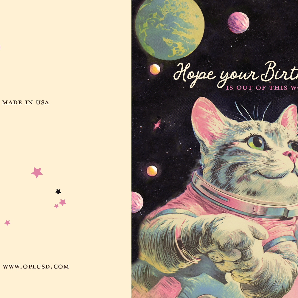 
                  
                    Out of This World Cat - Birthday
                  
                
