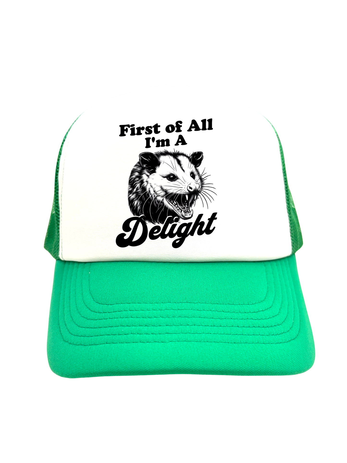 
                  
                    "I'm A Delight" Opossum Trucker Hat
                  
                