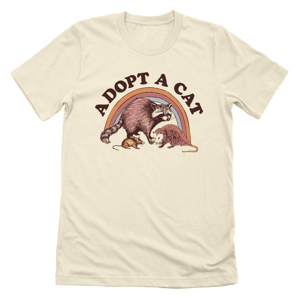 Adopt a Cat Graphic Tee