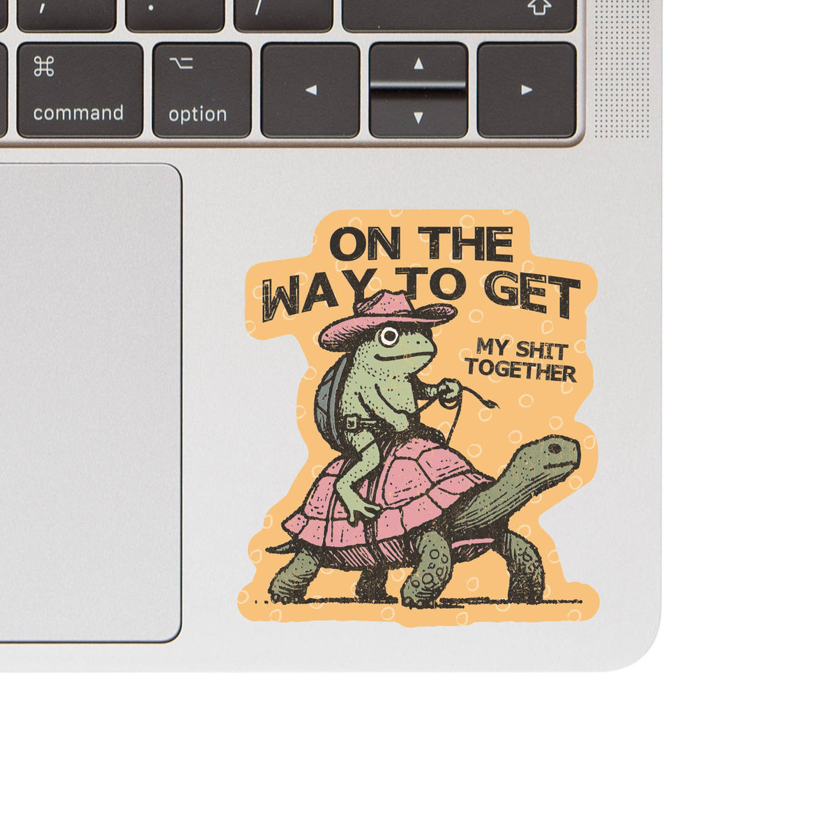 
                  
                    Shit Together Frog Sticker
                  
                