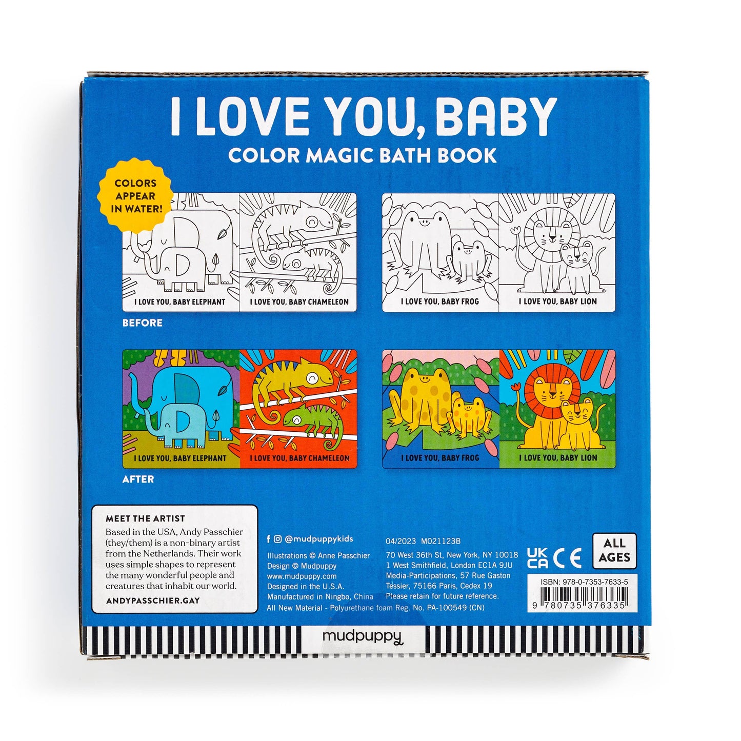 
                  
                    I Love You, Baby Color Magic Bath Book
                  
                