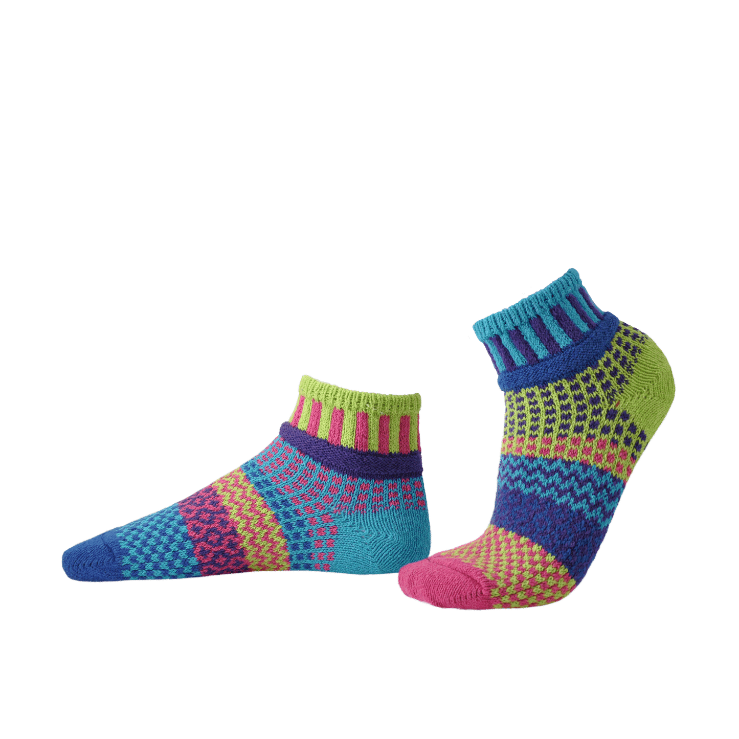 
                  
                    Bluebell Mismatched Quarter Socks 
                  
                