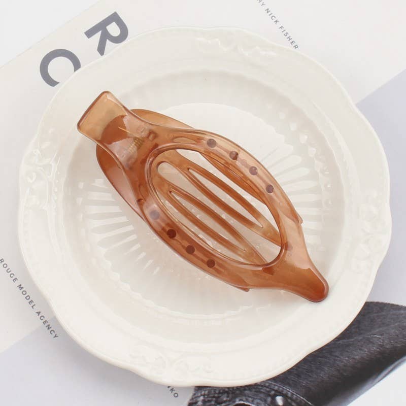
                  
                    Leaf-Shaped Lay Flat Hair Claw
                  
                